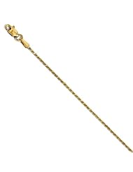 Leslies 14K Valu-Plus 1.3mm Diamond-cut Chain