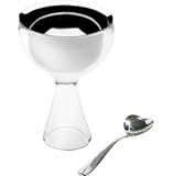 Alessi AMMI01S I Big love, Eisbecher, Eisl&ouml;ffel