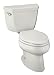 Toilet Two Piece Elongated by Kohler - K-3432-U in White