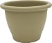 Dynamic Design TN1606DT Toscana 16-Inch Snap-Fit Poly Planter, Dark Terra