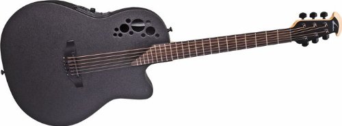 Ovation Elite T 1778TX Acoustic-electric Guitar, Black