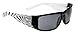 Spy Optic Hailwood Sunglasses - Color: Black w/ White 80's - Grey