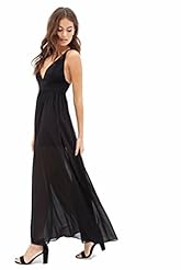 Sexy V-neck Short Empire   Waistline Chiffon Backless  Dress with a Brush/Sweep Train 