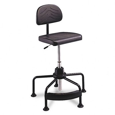 Safco Task Master Utility Industial Chair in Dark Gray