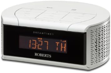 Roberts Dreamtime2 DAB/FM Clock Radio - White