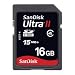 SanDisk Ultra II 16GB/15MB SDHC Card