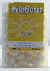 Xyloburst Mint Flip-Top Jar, Lemon, 60 Count