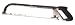 MK Morse HHBF03 Contractor HD Hack Saw Frame with Blade