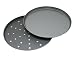 Kitchen & Housewares : OvenStuff Non-Stick 12 Inch Pizza and Crisper Pan Two Piece Set