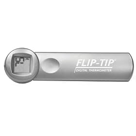 Charcoal Companion CC4075 Instant Read Flip Tip Digital Thermometer