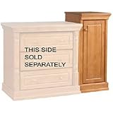 Stork Craft Monterey Combo Cabinet In Oak, Right
