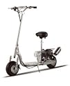 X-Treme Scooters | XG-499 Stand Up Gas Scooter Available in Silver Only