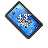 Mach Speed Trio Touch Screen 8GB MP3 and MP4 Video Player (Black)