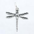 Small Dragonfly Pendant or Charm in Sterling Silver, #8733