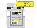 New DYMO RHINO STRATEGIC RHINOPRO 1/2 WHITE VINYL Durable Smearproof And Re ....