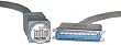 HDI30 Male / Centronics 50 (CN50) Male, Mold, 19 Pair, D / Shield, 2 ft