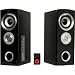 Electronics : LandSound Elegant Tall Piano Black 2.0 Speakers - 2x 50W RMS