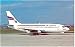 Air Charter B 737 Taxing Postcard