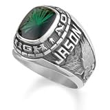 Gordon's Jewelers Men's Siladium Designer Triumph Class Ring titanium necklaces