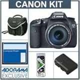 Canon EOS-7D Digital SLR Camera / Lens Kit, with Canon EF-S 18-135mm f/3.5-5.6 IS Auto Focus Lens, 2 4GB CF Memory Cards (total of 8GB), Spare Canon LP-E6 Battery, Slinger Camera Bag, Visible Dust EZ Sensor Cleaning Kit FREE: Red Giant Adorama Production Bundle for PC/Mac a $599.00 Retail Value