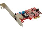 Koutech Gigabit Ethernet 10/100/1000 PCI Express (x1) Card (Marvell)
