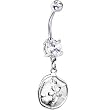 Sand Dollar Belly Ring