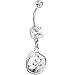 Sand Dollar Belly Ring