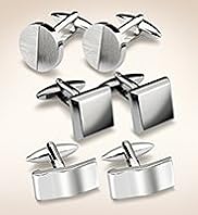 3 Pairs of Assorted Cufflinks