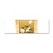 42 x 14 Wall Vinyl Sticker Lotus Flower Chinese Flag
