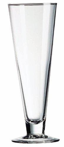 Arc International Luminarc Specialty Classic Pilsner Glass, 14-1/2-Ounce, Set of 12