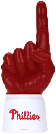 MLB Philadelphia Phillies No.1 UltimateHand with Licensed Jersey Sleeve, White/Scarlet