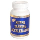 Super Tanning Accelerator - Enhances Skin Tone And Appearance, 50 caps., (Genesis Nutrition Products)