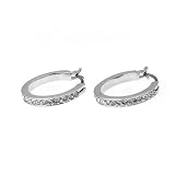 Image of Oliver Weber 8463 Rhodium Swarovski Crystal Earrings