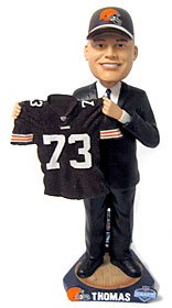 Joe Thomas Cleveland Browns 2007 Draft Pick Bobble Head from Forever Collectibles
