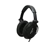 Sennheiser HD380pro Circumaural, collapsible closed professional monitoring headphones with E.A.R. technology, carrying case and detachable cable, black