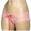 Mopas Sexy Sheer All Over Floral Lace Pattern Bikini Boyshort Panty