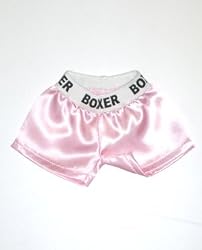 Pink Satin Boxers fit Webkinz, Shining Star & 8"-10" Make Your Own Stuffed Animals