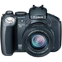 Canon PowerShot Pro Series S5 IS 8.0MP Digital Camera with 12x Optical Image Stabilized Zoom