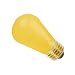 Bulbrite 701801 - 11S14CY - Ceramic Yellow 11 Watt S14 Sign Bulb