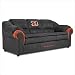 Baseline 85000300701 Cincinnati Bengals Pub Sofa