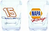  : Michael Waltrip Clear Square Prism Shot Glass