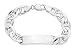 Mens 9 Inch Sterling Silver Bracelet