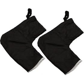 Black Hand Warmer Gloves for ATV & Snowmobile