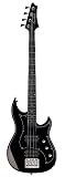 Hagstrom FXB220 Ultralux Bass Guitar (Black Gloss)
