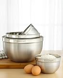 Cuisinart Stainless Steel 4-Piece Mixing Bowl Set