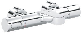 Grohe 34276  Grohtherm 3000 Cosmopolitan Thermostat-Wannenbatterie chrom, DN 15