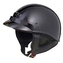 GMax GM35X Solid Half Helmet - Fully Dressed - Large/Black