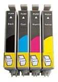 4 Ink Compatible for Epson T0321 T0422-0424 Stylus C82 C82n C82wn Cx5200 Cx5400