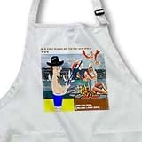 Londons Times Funny Society Cartoons - Another Shrimp On The Barbie - Aprons