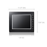 Samsung SPF-105P 10-Inch Digital Photo Frame UbiSync USB Mini-PC Monitor w/1GB Internal Memory (Black)